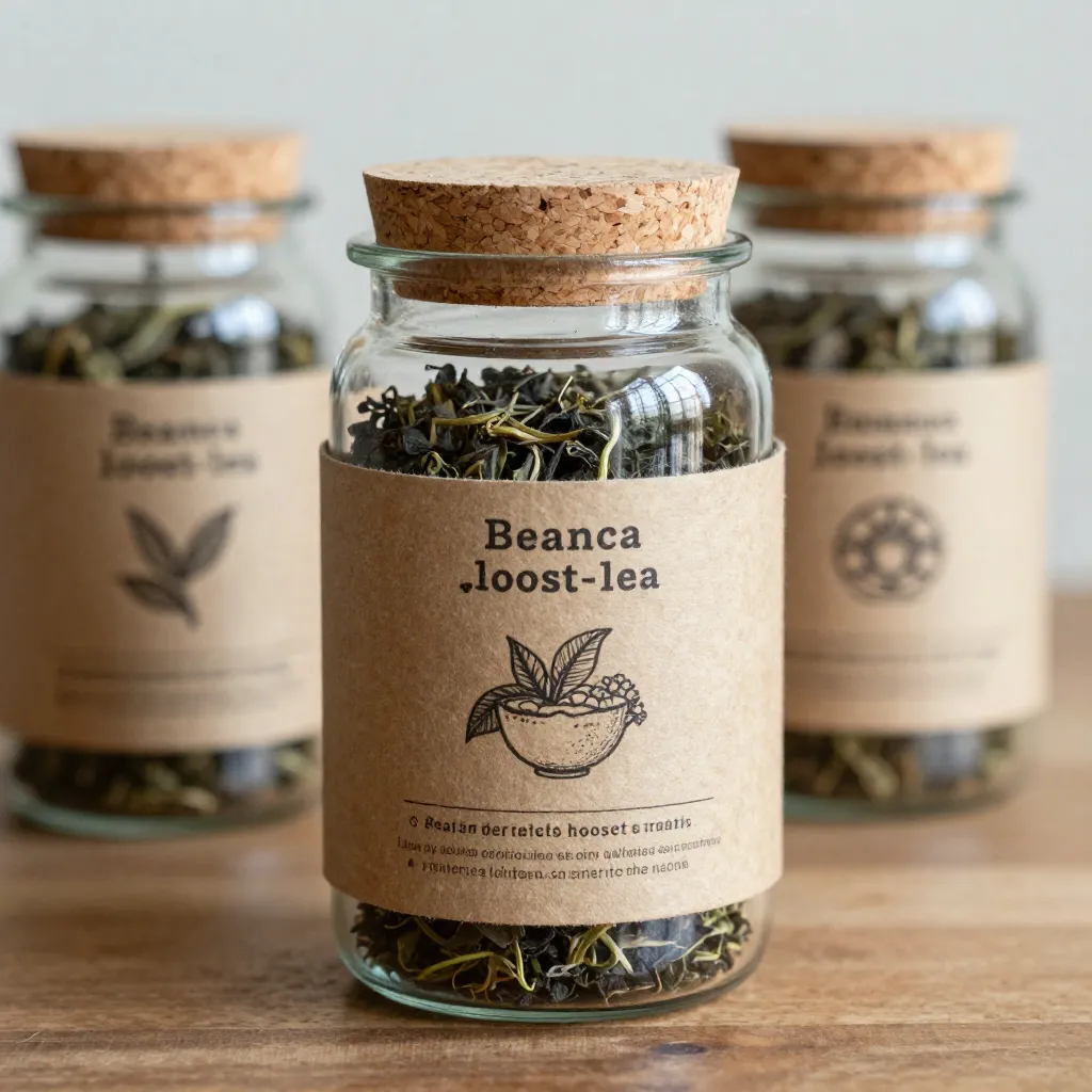 Recyclable tea tin container